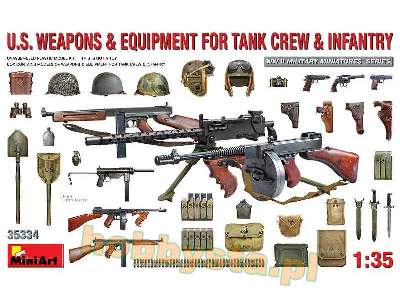 Broń i wyposażenie amerykańskiej piechoty i czołgistów - zdjęcie 1