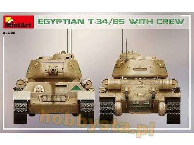 Egipski T-34/85 z załogą - zdjęcie 6