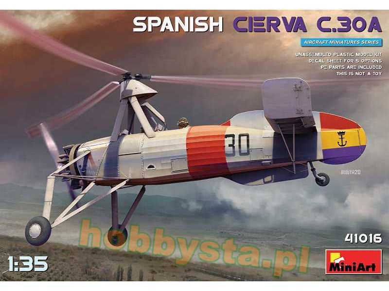 Cierva C.30a hiszpański wiatrakowiec - zdjęcie 1 Cierva C.30a hiszpański wiatrakowiec - zdjęcie 1