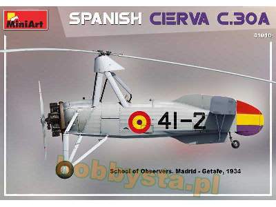 Cierva C.30a hiszpański wiatrakowiec - zdjęcie 3