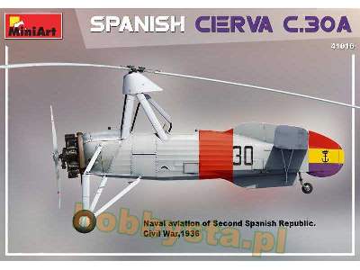 Cierva C.30a hiszpański wiatrakowiec - zdjęcie 7