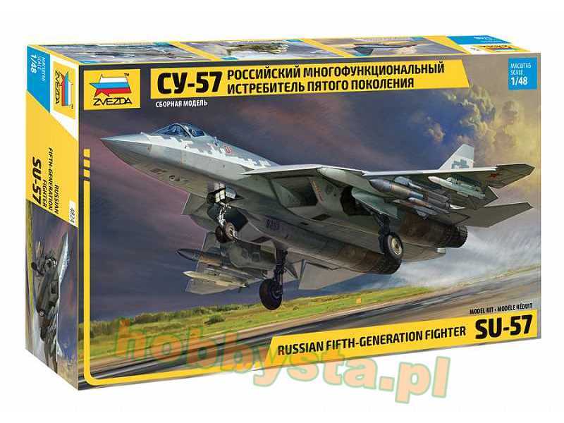 Su-57 - rosyjski myśliwiec piątej generacji - zdjęcie 1 Su-57 - rosyjski myśliwiec piątej generacji - zdjęcie 1