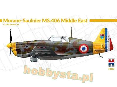 Morane-Saulnier MS.406 - Środkowy Wschód - zdjęcie 1