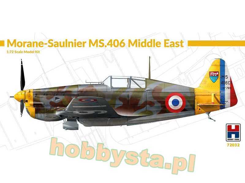 Morane-Saulnier MS.406 - Środkowy Wschód - zdjęcie 1 Morane-Saulnier MS.406 - Środkowy Wschód - zdjęcie 1