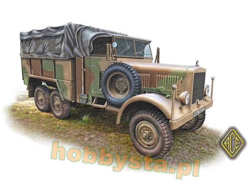 Einheits-Diesel Pritschenwagen (2,5t 6x6 LKW) - zdjęcie 1 Einheits-Diesel Pritschenwagen (2,5t 6x6 LKW) - zdjęcie 1
