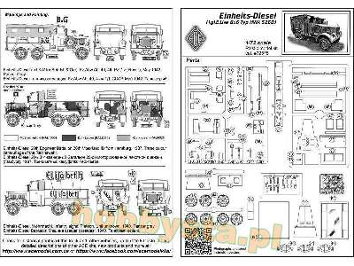 Einheits-Diesel Pritschenwagen (2,5t 6x6 LKW) - zdjęcie 10