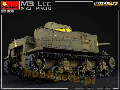 M3 Lee - środkowa produkcja - model z wnętrzem - zdjęcie 4