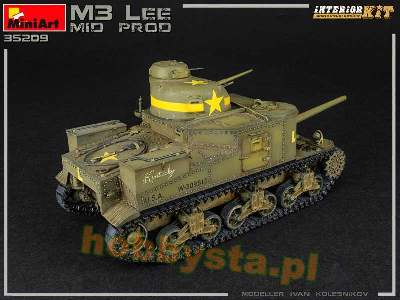 M3 Lee - środkowa produkcja - model z wnętrzem - zdjęcie 8