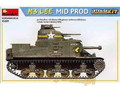 M3 Lee - środkowa produkcja - model z wnętrzem - zdjęcie 14