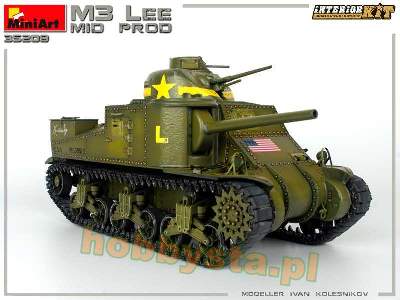 M3 Lee - środkowa produkcja - model z wnętrzem - zdjęcie 21