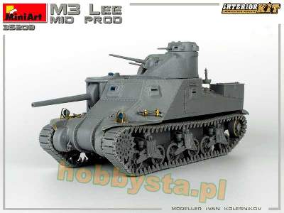 M3 Lee - środkowa produkcja - model z wnętrzem - zdjęcie 22