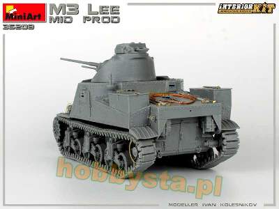 M3 Lee - środkowa produkcja - model z wnętrzem - zdjęcie 24