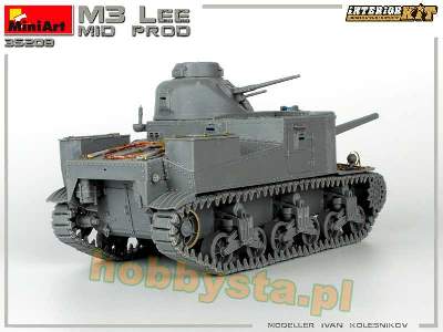 M3 Lee - środkowa produkcja - model z wnętrzem - zdjęcie 25