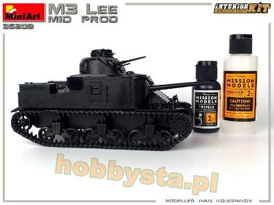 M3 Lee - środkowa produkcja - model z wnętrzem - zdjęcie 26