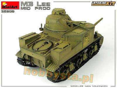 M3 Lee - środkowa produkcja - model z wnętrzem - zdjęcie 28