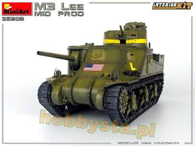 M3 Lee - środkowa produkcja - model z wnętrzem - zdjęcie 32