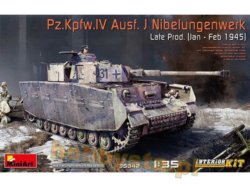 Pz.Kpfw.Iv Ausf. J Nibelungenwerk późna produkcja - 1945 - zdjęcie 1 Pz.Kpfw.Iv Ausf. J Nibelungenwerk późna produkcja - 1945 - zdjęcie 1