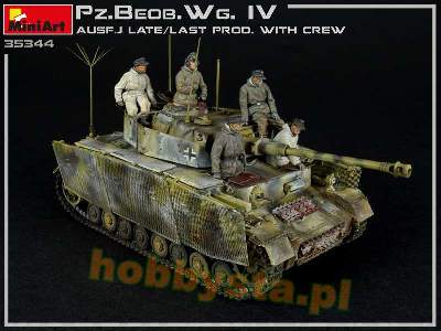 Pz.Beob.Wg.Iv Ausf. J Late/last Prod. 2 In 1 W/crew - zdjęcie 6