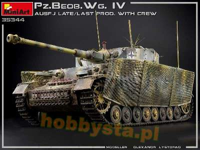 Pz.Beob.Wg.Iv Ausf. J Late/last Prod. 2 In 1 W/crew - zdjęcie 12