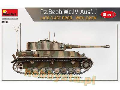 Pz.Beob.Wg.Iv Ausf. J Late/last Prod. 2 In 1 W/crew - zdjęcie 26