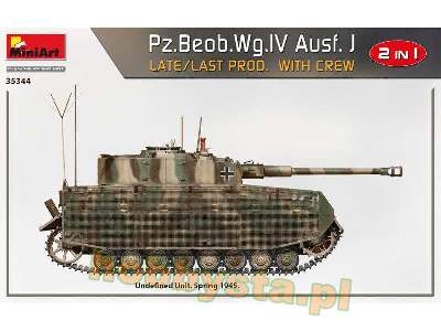 Pz.Beob.Wg.Iv Ausf. J Late/last Prod. 2 In 1 W/crew - zdjęcie 28