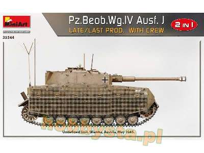 Pz.Beob.Wg.Iv Ausf. J Late/last Prod. 2 In 1 W/crew - zdjęcie 30