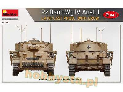 Pz.Beob.Wg.Iv Ausf. J Late/last Prod. 2 In 1 W/crew - zdjęcie 31