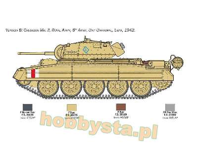 Crusader Mk. II z figurkami piechoty - 8 Armia - zdjęcie 5