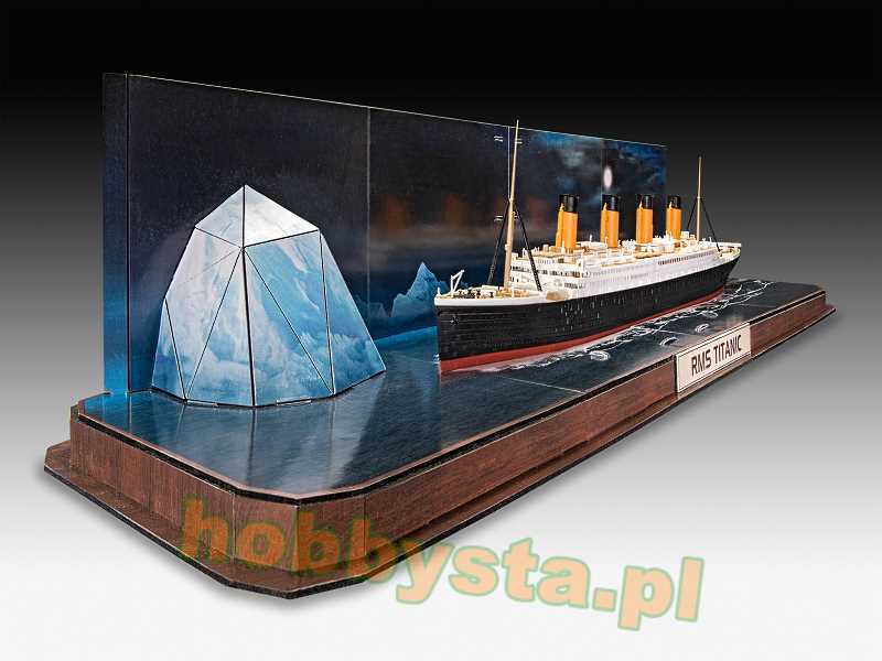 RMS Titanic + 3D Puzzle (Iceberg) - Zestaw podarunkowy - zdjęcie 1 RMS Titanic + 3D Puzzle (Iceberg) - Zestaw podarunkowy - zdjęcie 1