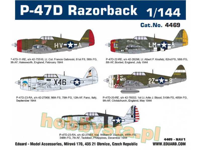 P-47D Razorback - zdjęcie 1 P-47D Razorback - zdjęcie 1