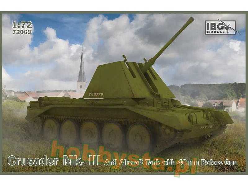 Crusader Mk.III – British Anti Air Tank Mk.I with 40mm Bofors G. - zdjęcie 1 Crusader Mk.III – British Anti Air Tank Mk.I with 40mm Bofors G. - zdjęcie 1