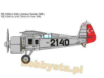 PZL P.24G - lotnictwo tureckie - zdjęcie 3