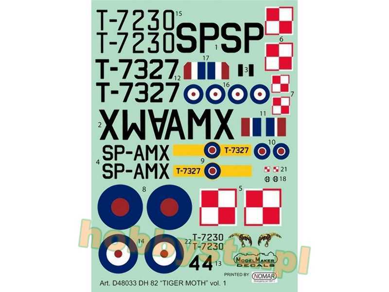 Dh-82 Tiger Moth Vol.1 - zdjęcie 1 Dh-82 Tiger Moth Vol.1 - zdjęcie 1