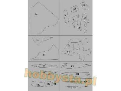 Greek F-16c Block 52 ZeUS Demo Team 2015 Decal + Masks - zdjęcie 10