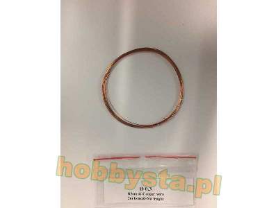 Copper Wire 0.3mm - zdjęcie 1