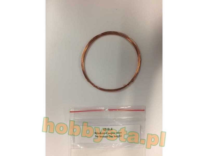 Copper Wire 0.4mm - zdjęcie 1 Copper Wire 0.4mm - zdjęcie 1