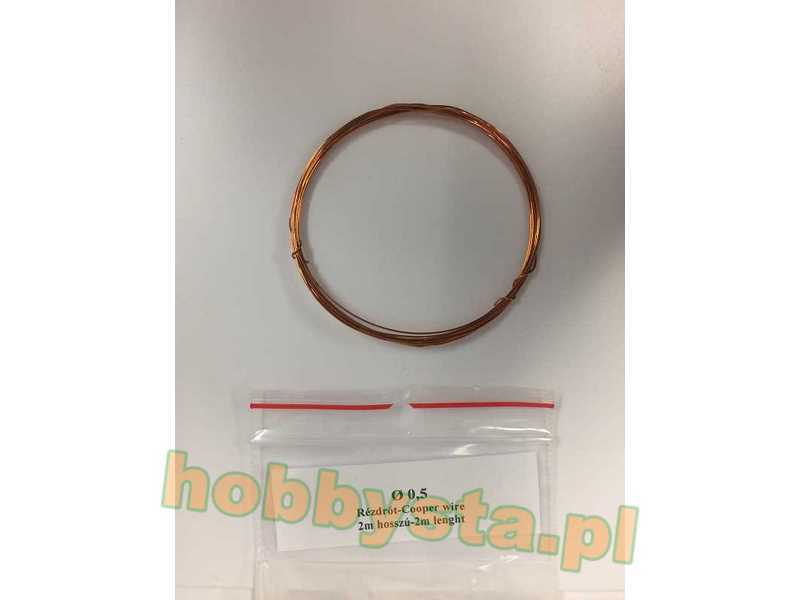 Copper Wire 0.5mm - zdjęcie 1 Copper Wire 0.5mm - zdjęcie 1