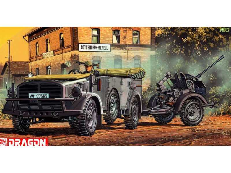 Heavy Uniform Personnel Vehicle Horch Type 40 Winter Production - zdjęcie 1