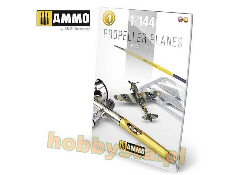 Propeller Planes 1/144 Vol. 1 (English & Spanish) - zdjęcie 1 Propeller Planes 1/144 Vol. 1 (English & Spanish) - zdjęcie 1
