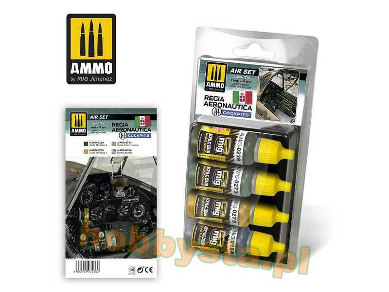 Regia Aeronautica Cockpits Set - zdjęcie 1 Regia Aeronautica Cockpits Set - zdjęcie 1