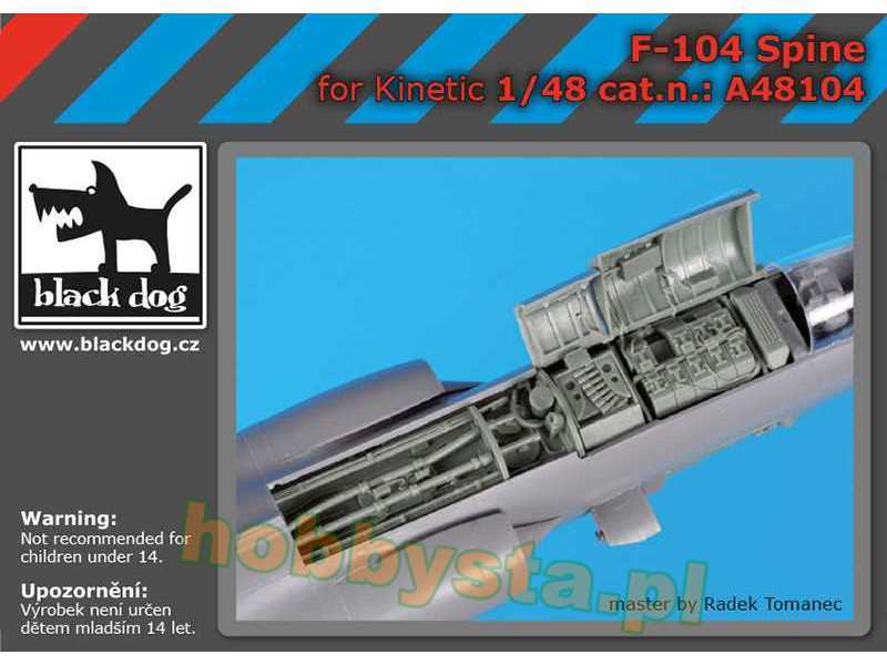 F-104 Spine For Kinetic - zdjęcie 1 F-104 Spine For Kinetic - zdjęcie 1