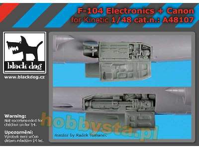 F-104 Electronic + Canon For Kinetic - zdjęcie 1