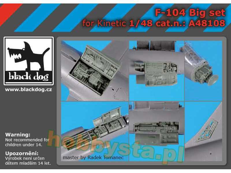 F-104 Big Set For Kinetic - zdjęcie 1 F-104 Big Set For Kinetic - zdjęcie 1