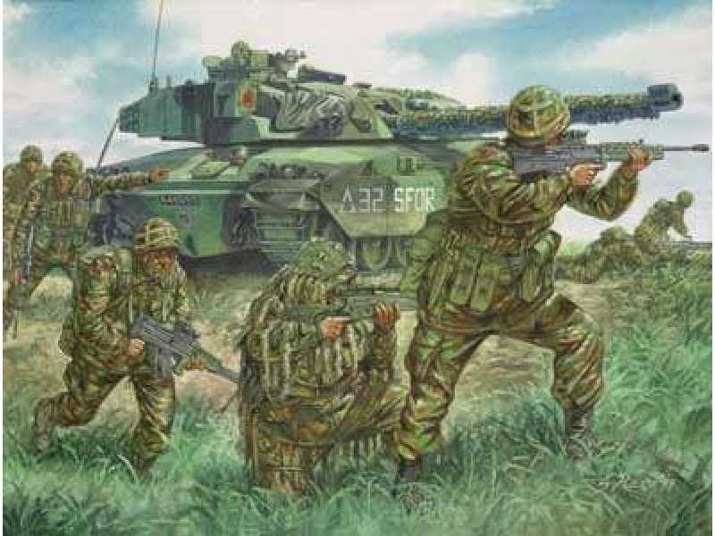 Challenger & Britische Infantry - zdjęcie 1 Challenger & Britische Infantry - zdjęcie 1