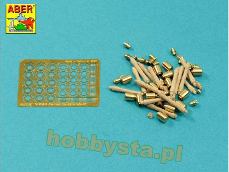German Stielhandgranate 24 –set of 15 pcs. Metal and wood parts - zdjęcie 1 German Stielhandgranate 24 –set of 15 pcs. Metal and wood parts - zdjęcie 1