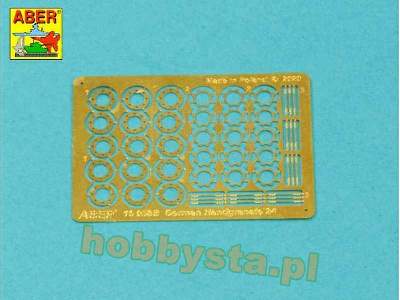 German Stielhandgranate 24 –set of 15 pcs. Metal and wood parts - zdjęcie 3