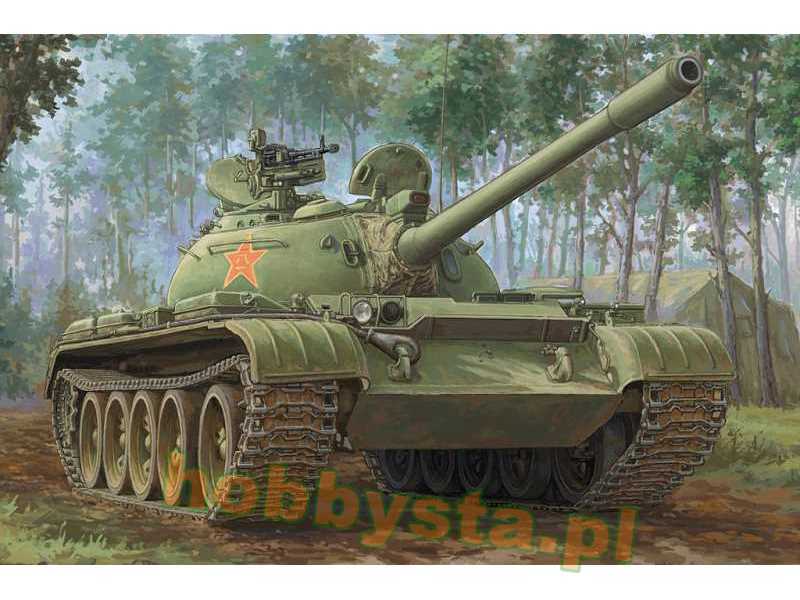 Chiński czołg średni 59-1 (T-54) - zdjęcie 1 Chiński czołg średni 59-1 (T-54) - zdjęcie 1