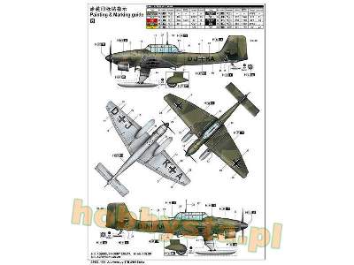 Junkers Ju-87b-2/u4 Stuka niemiecki bombowiec nurkujący - zdjęcie 5