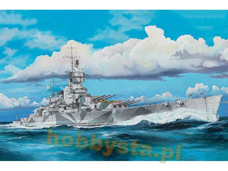 Rn Vittorio Veneto 1940 - włoski pancernik - zdjęcie 1 Rn Vittorio Veneto 1940 - włoski pancernik - zdjęcie 1