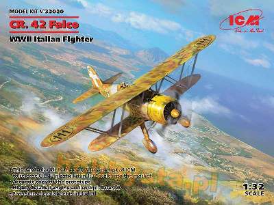 CR. 42 Falco włoski myśliwiec z okresu II W.Ś. - zdjęcie 1